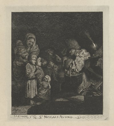 La sera di San Nicola (St Nicolaas Avond, titolo sull