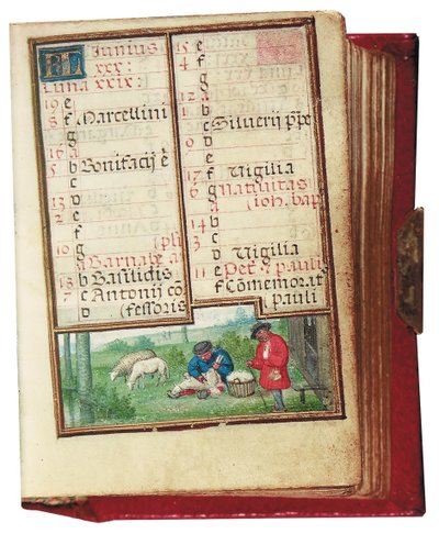 Folio da un libro d