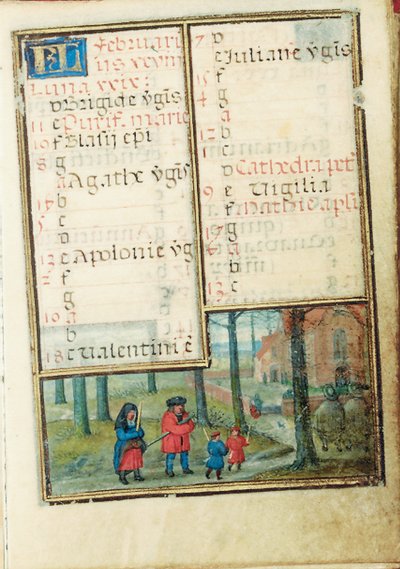 Foglio da un libro d