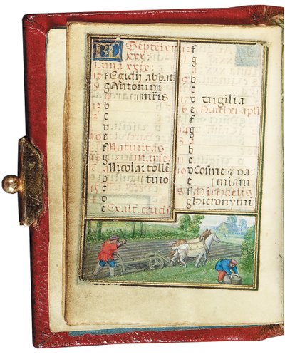 Foglio da un libro d