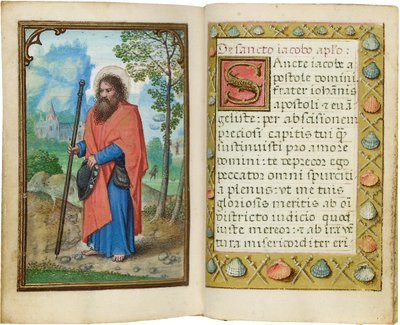 Folio da un miniatura Libro d