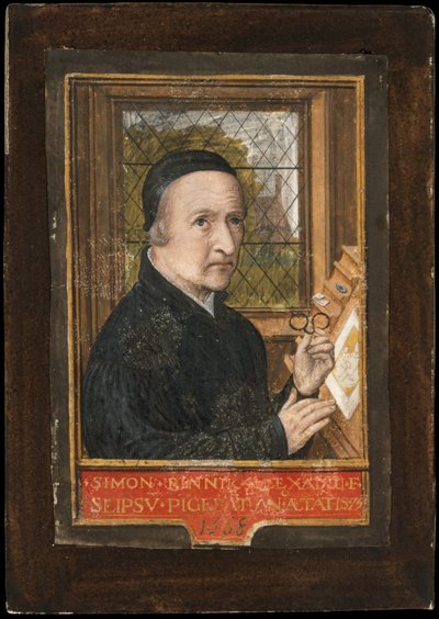Autoritratto, 1558 da Simon Bening