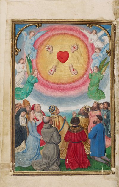 Il Culto delle Cinque Piaghe da Simon Bening