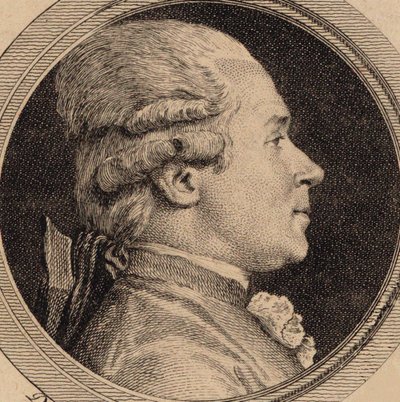Ritratto del cornista e compositore Giovanni Punto, 1782 da Simon Charles Miger
