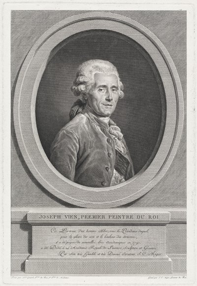 Joseph Vien da Simon Charles Miger after Adélaïde Labille Guiard