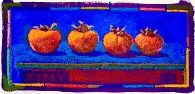 Cachi, 2015 (pastello su carta) da Simon Fletcher