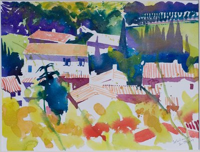 Sole di maggio, 2009 (acquerello) da Simon Fletcher