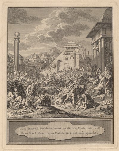 Ratto delle Sabine da Simon Fokke after Bernard Picart