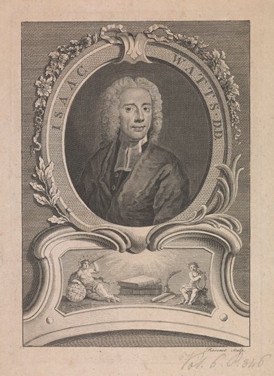 Isaac Watts da Simon Francois Ravenet
