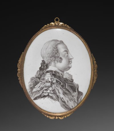 Placca ovale, Duca di Cumberland da Simon Francois Ravenet