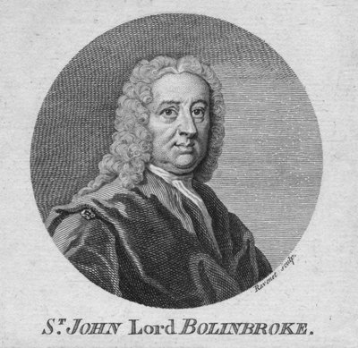San Giovanni Lord Bolinbroke, c1750 da Simon Francois Ravenet