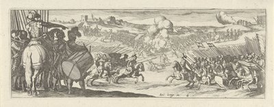 Cavaliere parla ai soldati da Simon Frisius