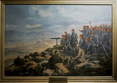 GUERRA RUSSO-TURCA: Osservando le azioni intorno ad Ala Dagh, 21 giugno da Simon Hagopian