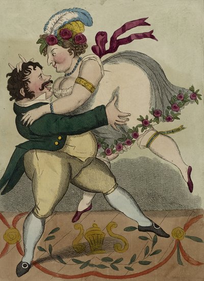 Il nuovo valzer tedesco, c.1818 da Simon Hehl