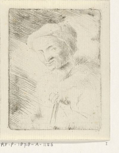 Ritratto di una vecchia sconosciuta da Simon Klapmuts