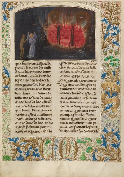 La bestia Acheronte da Simon Marmion