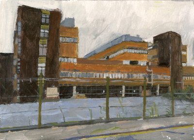 Edificio della centrale telefonica n. 1, 2024 da Simon Neville
