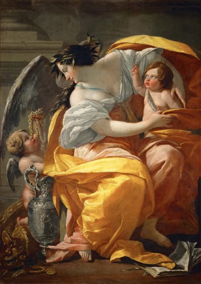 Allegoria della ricchezza da Simon Vouet