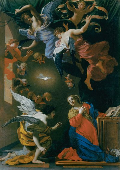 Annunciazione da Simon Vouet