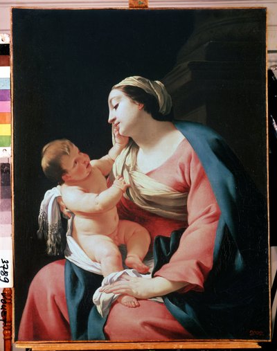 La Vergine e il Bambino da Simon Vouet
