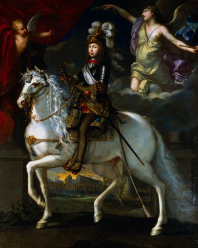 Luigi XIV Re di Francia, 1648 da Simon Vouet