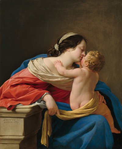 Madonna col Bambino, 1633 da Simon Vouet