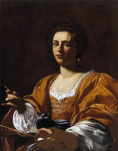 Ritratto di Artemisia Gentileschi da Simon Vouet