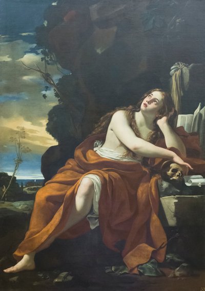 Santa Maria Maddalena penitente da Simon Vouet