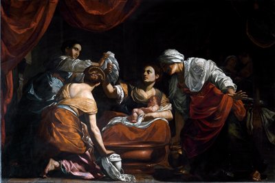 La Nascita della Vergine da Simon Vouet