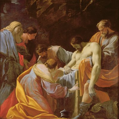 La Sepoltura di Cristo da Simon Vouet
