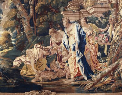 Il ritrovamento di Mosè da Simon Vouet