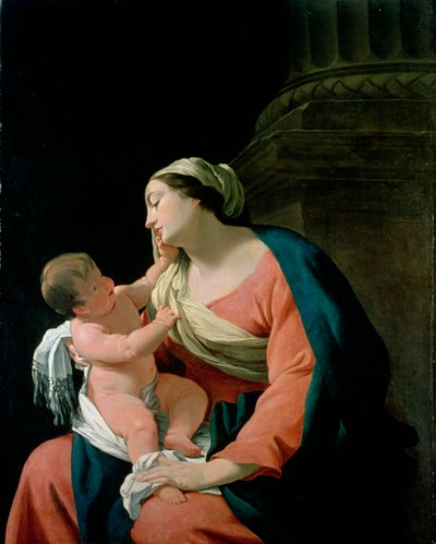 La Vergine e il Bambino della Colonna, c. 1639-1640 da Simon Vouet