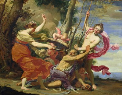 Il tempo vinto dalla giovinezza e dalla bellezza da Simon Vouet
