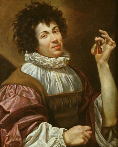 Giovane con un fico, c.1620-30 da Simon Vouet