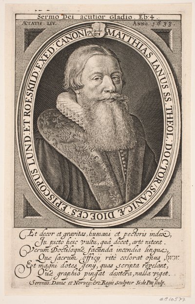 Vescovo Mads Jensen da Simon de Pas