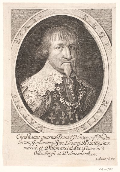 Cristiano IV da Simon de Pas