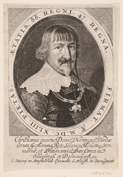 Cristiano IV da Simon de Pas