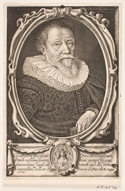 Christopher Iversen, scrivano reale da Simon de Pas
