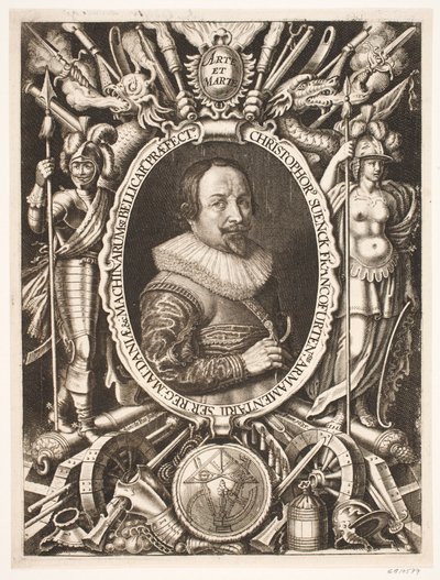 Christopher Suencke, capo del Tøjhuset da Simon de Pas