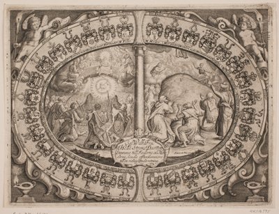 Foglio commemorativo di Helle Steensdatter da Simon de Pas