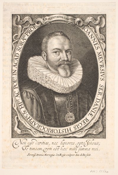 Johannes Meursius, storico reale da Simon de Pas