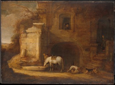Ritorno del falconiere da Simon de Vlieger
