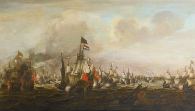 La battaglia di Downs da Simon de Vlieger