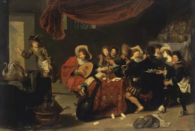 Compagnia allegra da Simon de Vos