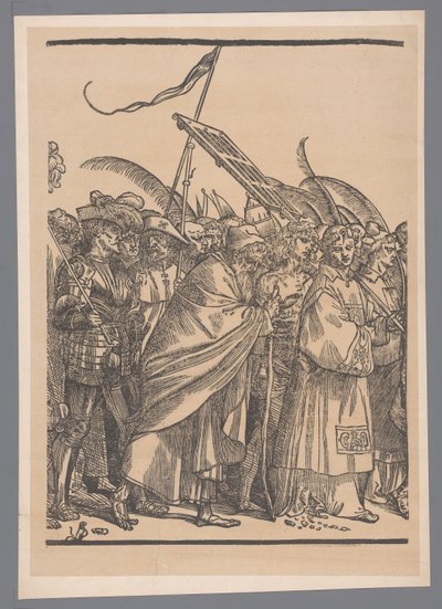 Riproduzione della seconda parte della serie di stampe Il trionfo di Cristo di Joos Lambrecht da Simonau and Toovey
