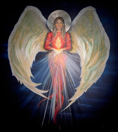 Angelo di luce da Simone Amon