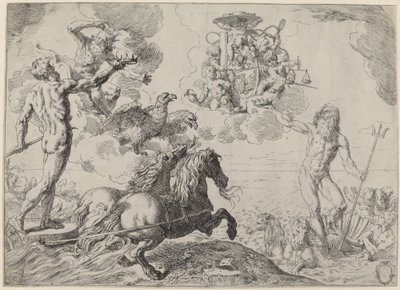 Giove, Nettuno e Plutone da Simone Cantarini