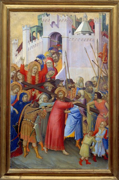 Il trasporto della croce da Simone Martini