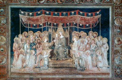 Maestà, 1315 da Simone Martini