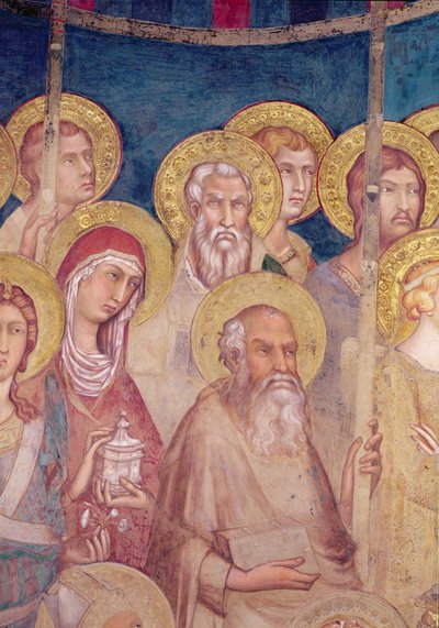 Maestà (dettaglio dei santi, 1315) da Simone Martini